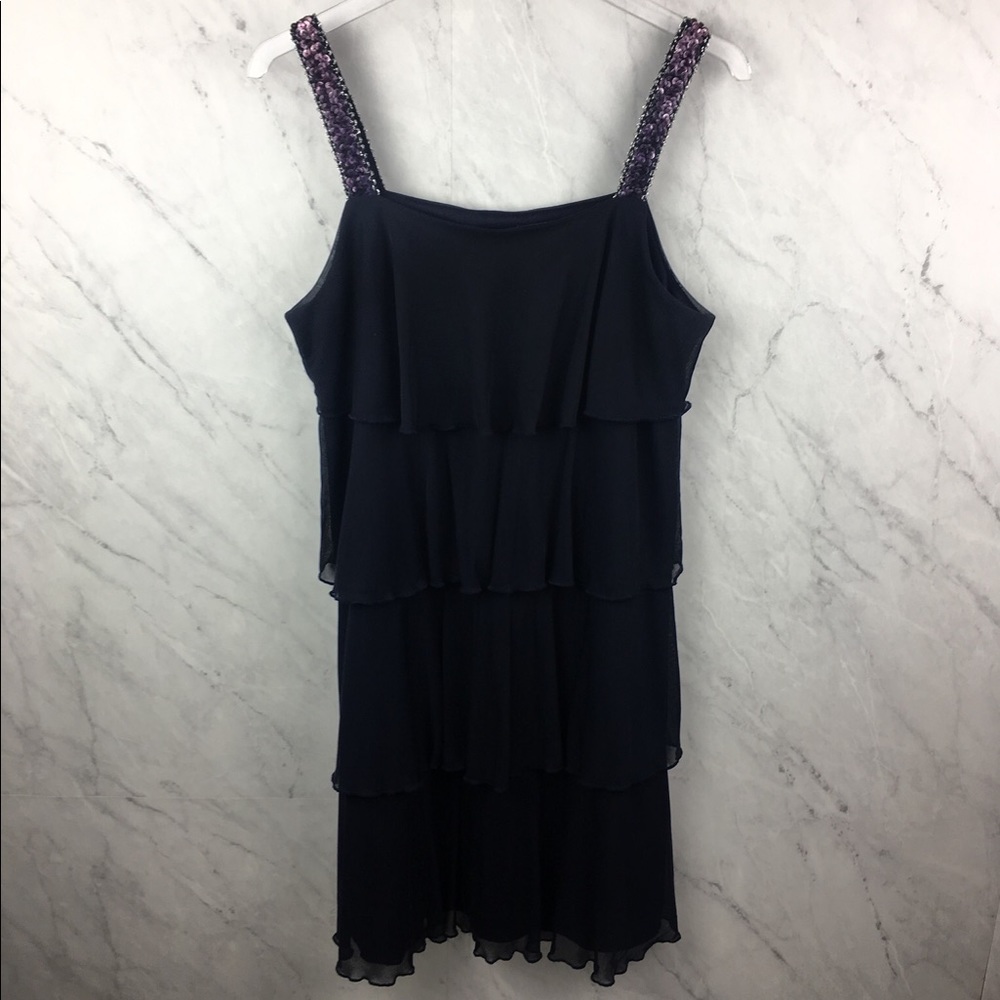 EnFocus Studio Navy Blue Cocktail Dress Size 12